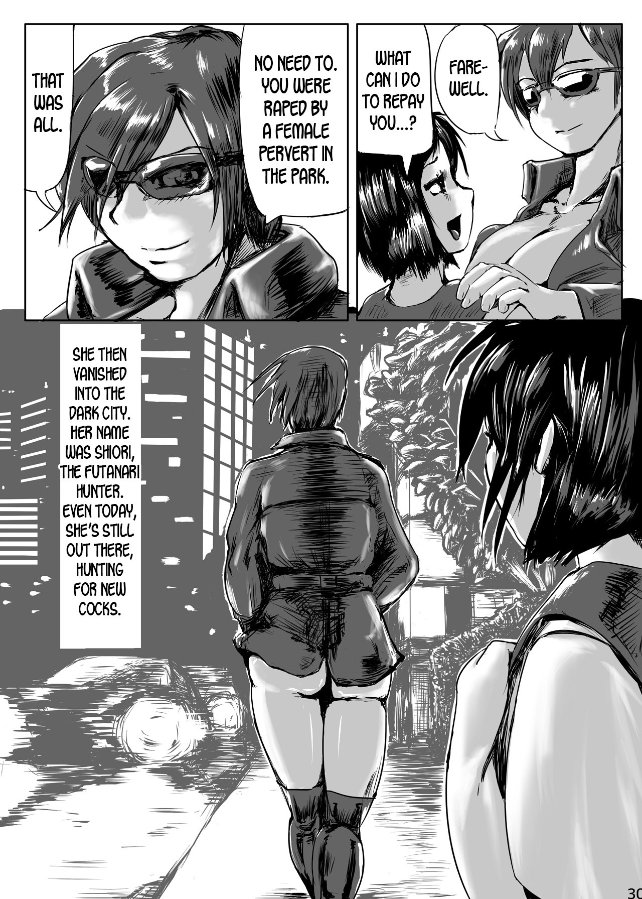 Hentai Manga Comic-Futanari Hunter Shiori-Read-31